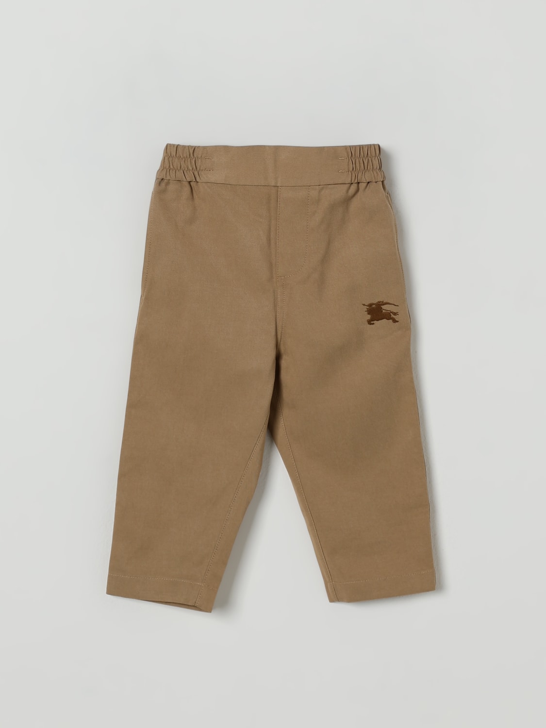 BURBERRY PANTS: Pants kids Burberry, Sand - Img 1
