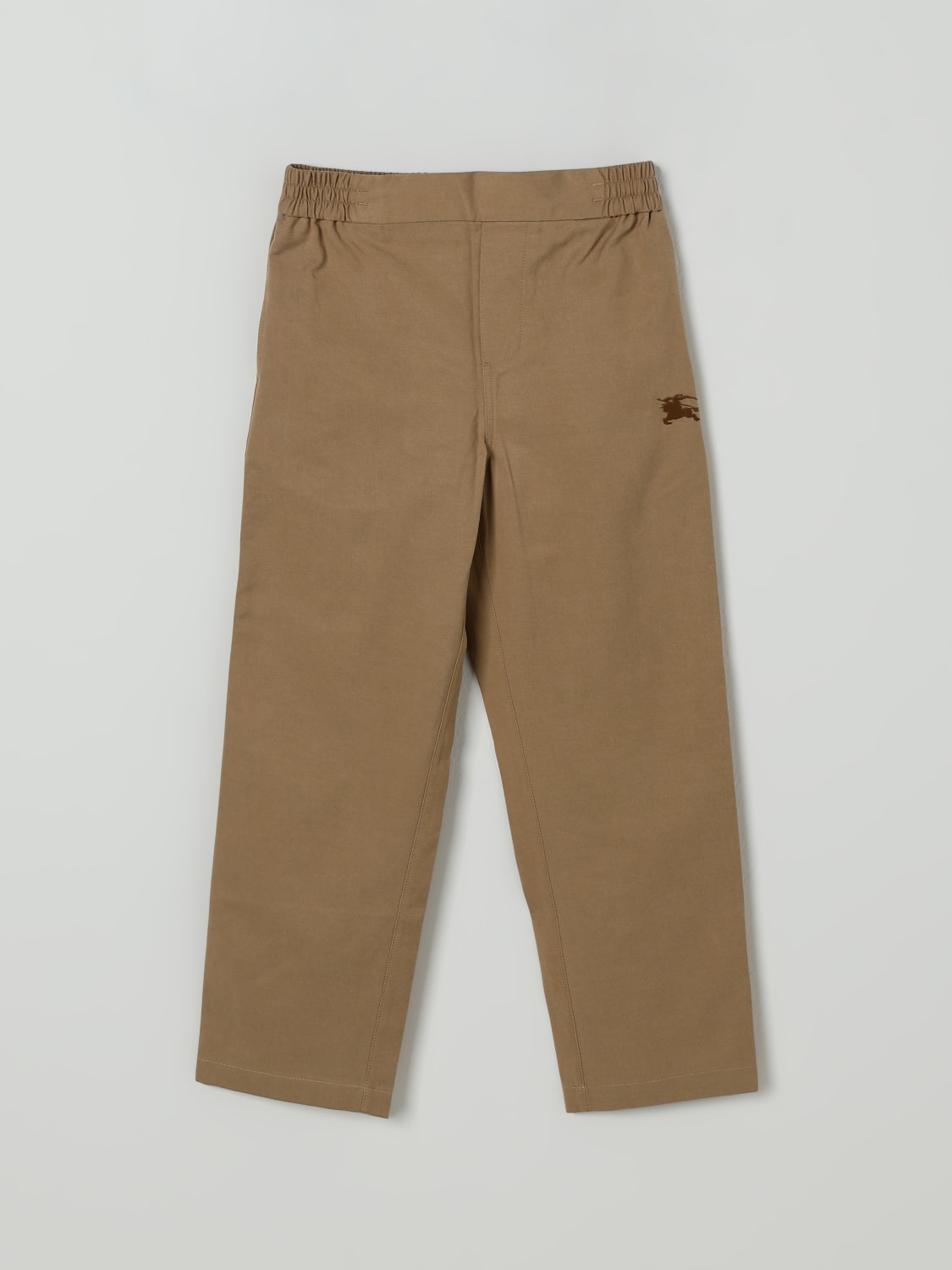 BURBERRY 裤子: 裤子 儿童 Burberry, 沙色 - Img 1