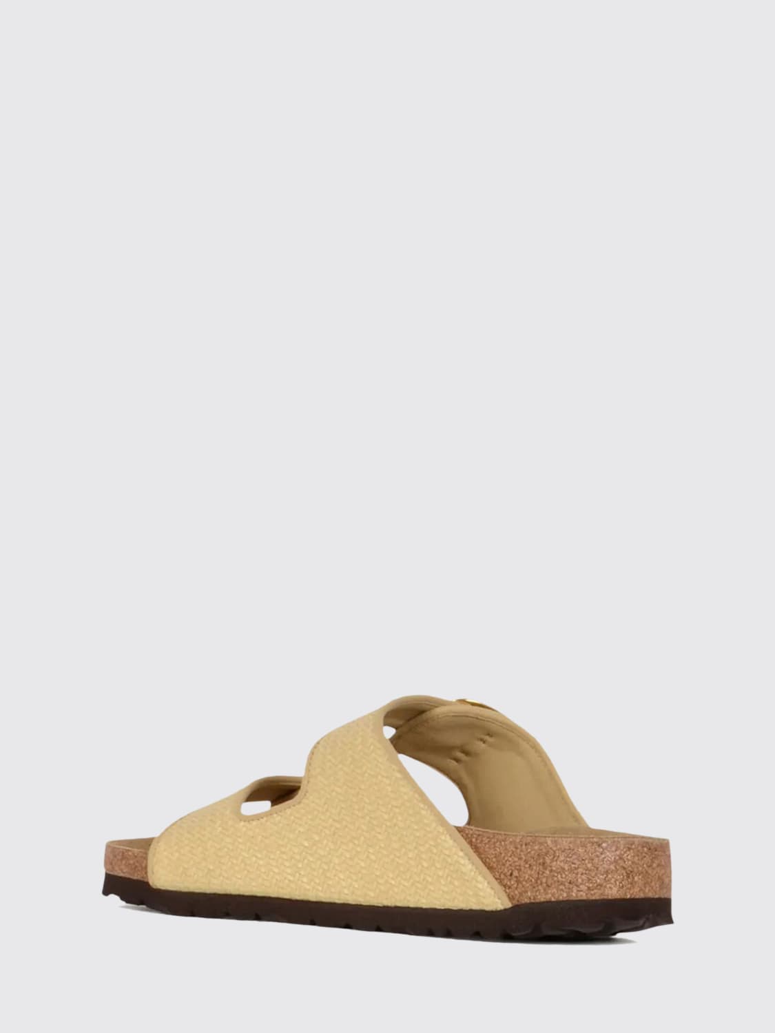 BIRKENSTOCK 高跟凉鞋: 平跟凉鞋 女士 Birkenstock, 象牙色 - Img 3