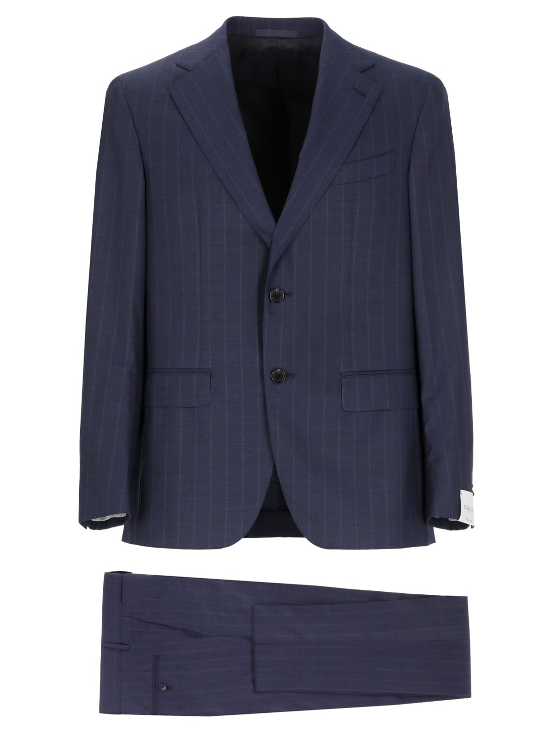 スーツ CARUSO E/STYLE Edition SET UP Caruso - Aida single-breasted suit in gray 130's wool