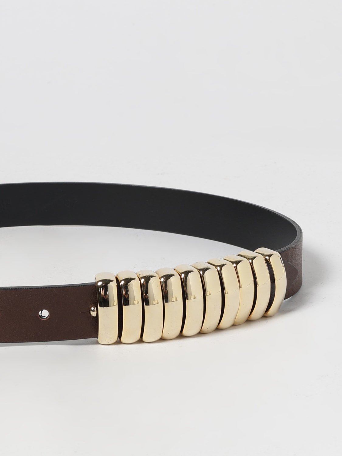 FEDERICA TOSI BELT: Belt woman Federica Tosi, Brown - Img 2