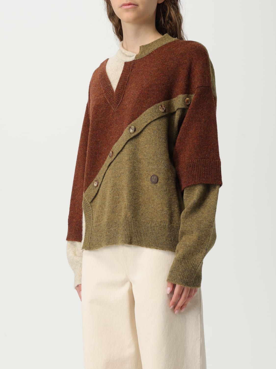 MOSCHINO COUTURE JERSEY: Jersey mujer Moschino Couture, Verde - Img 4