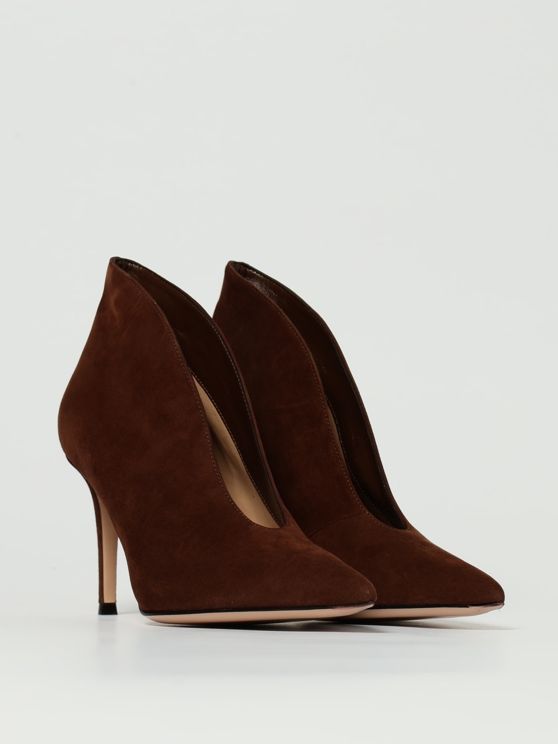 GIANVITO ROSSI PUMP: High heel shoes woman Gianvito Rossi, Brown - Img 2