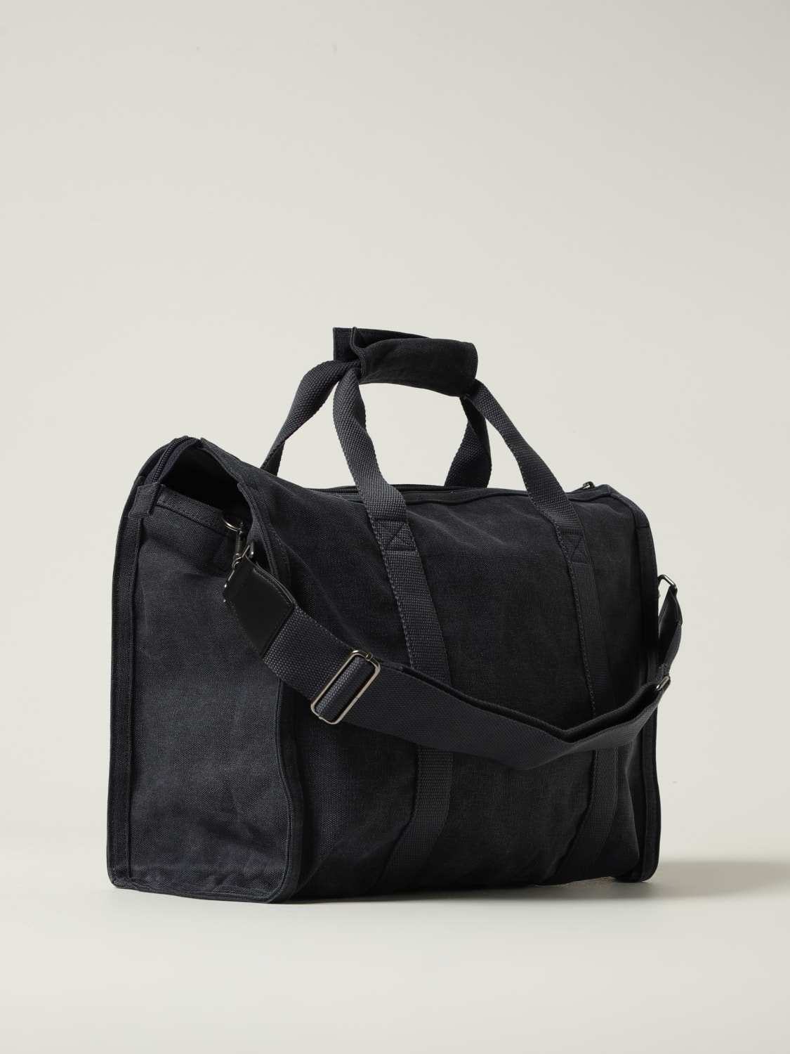 A.P.C. BORSA A MANO: Borsa Gym Recuperation A.P.C. in cotone e nylon , Blue - Img 2