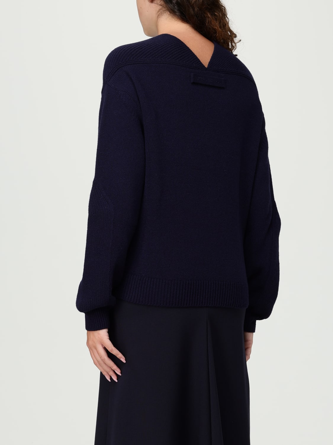 VICTORIA VICTORIA BECKHAM PULLOVER: Pullover damen Victoria Victoria Beckham, Blau - Img 3