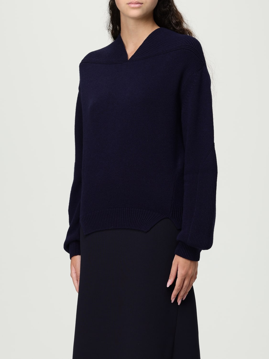 VICTORIA VICTORIA BECKHAM PULLOVER: Pullover damen Victoria Victoria Beckham, Blau - Img 4