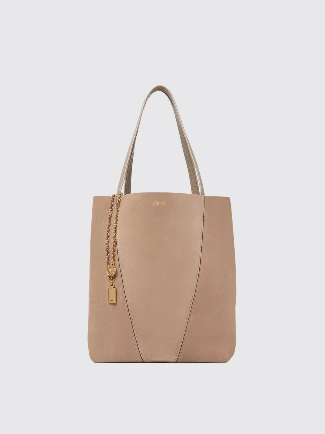 CHLOÉ TOTE BAG: Handbag woman ChloÉ, Grey - Img 1