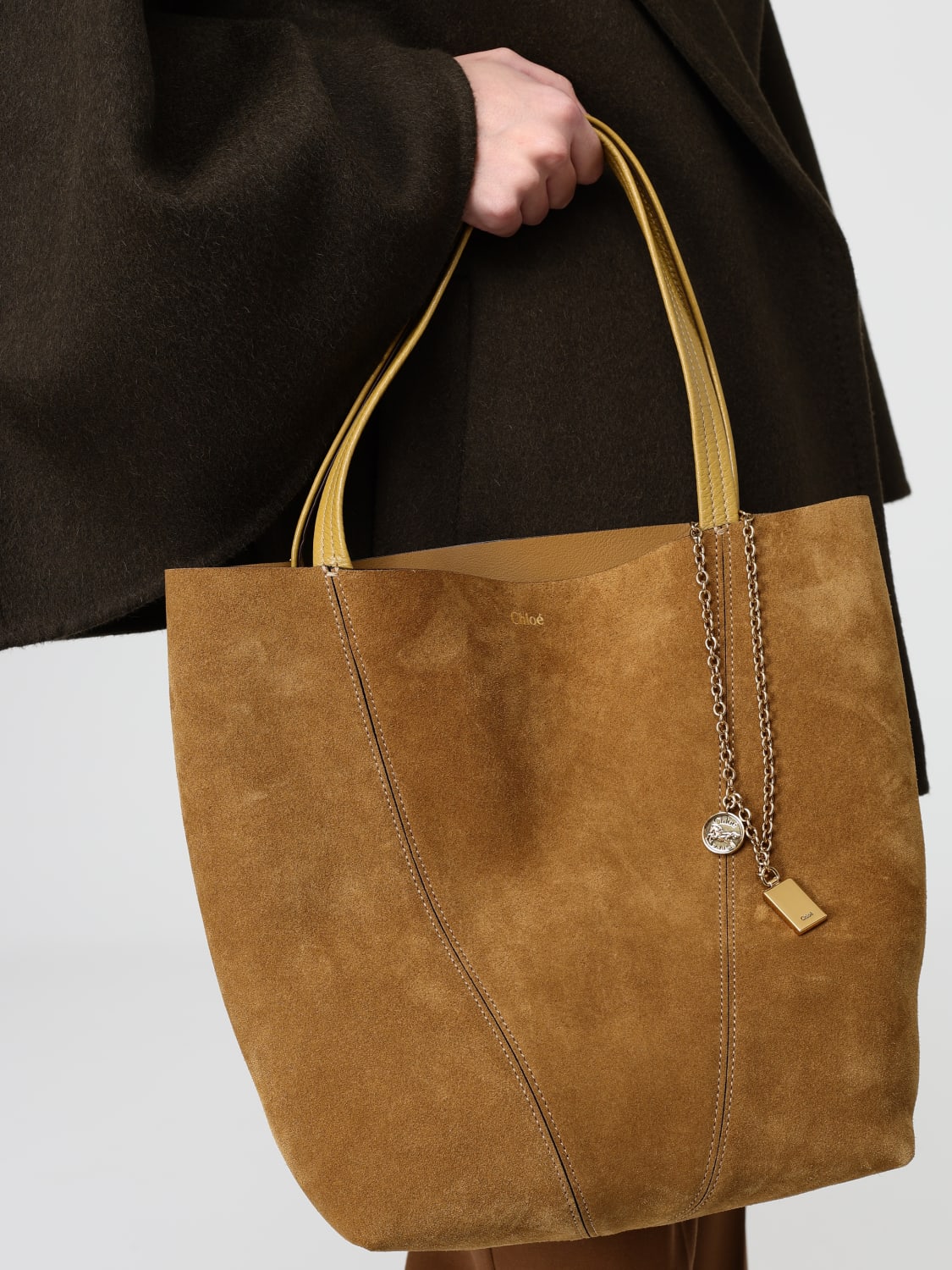 CHLOÉ TOTE BAG: Handbag woman ChloÉ, Kaki - Img 2