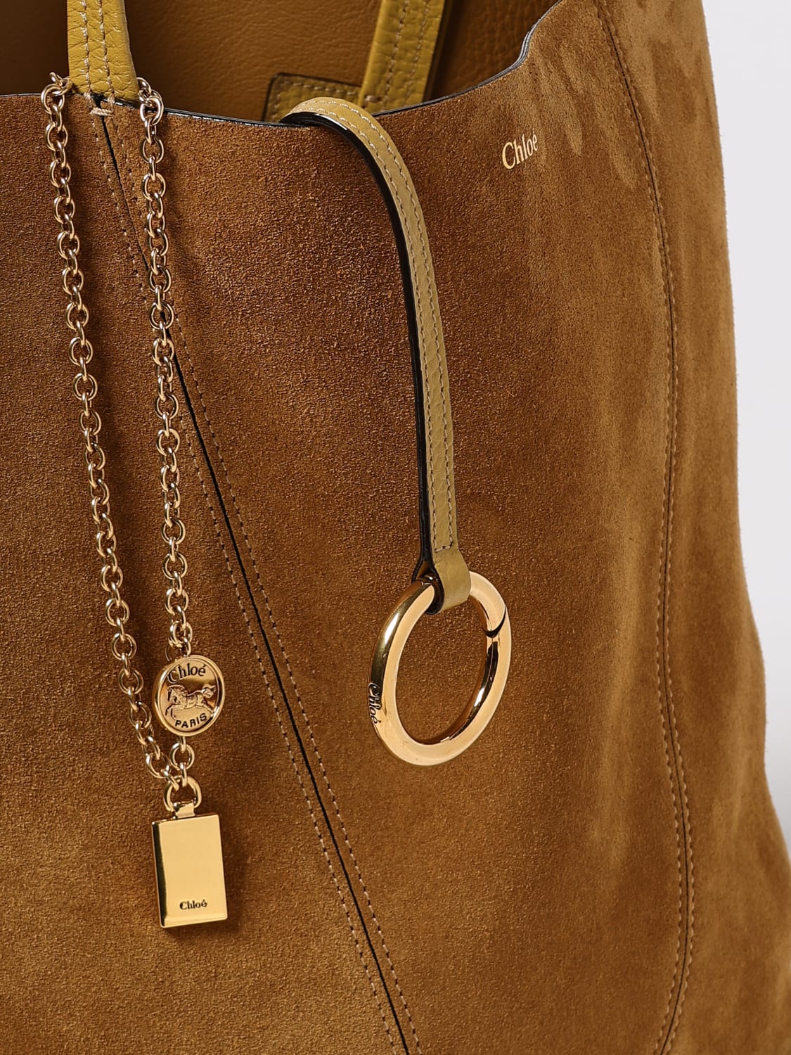 CHLOÉ TOTE BAG: Handbag woman ChloÉ, Kaki - Img 4