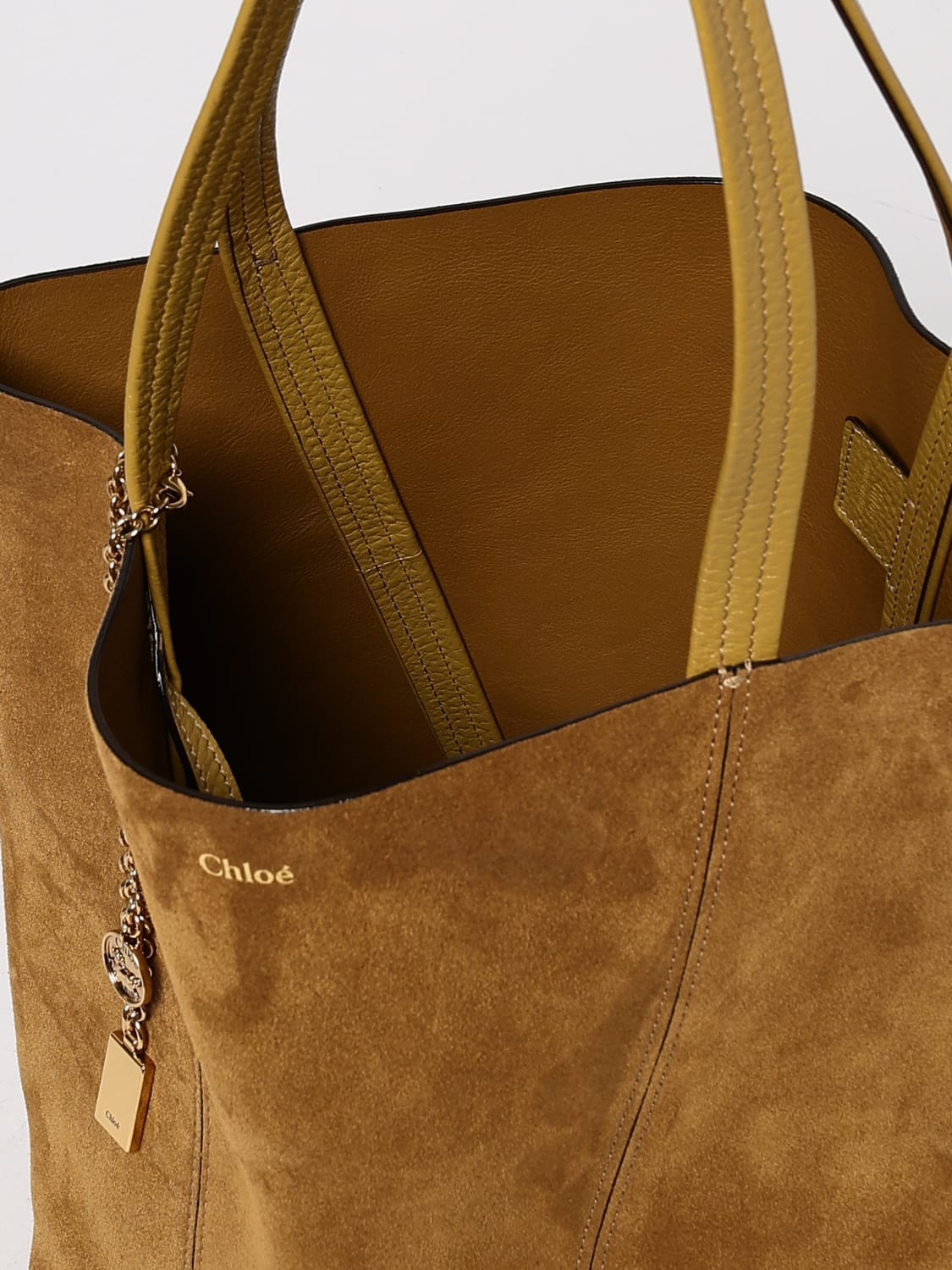 CHLOÉ TOTE BAG: Handbag woman ChloÉ, Kaki - Img 5