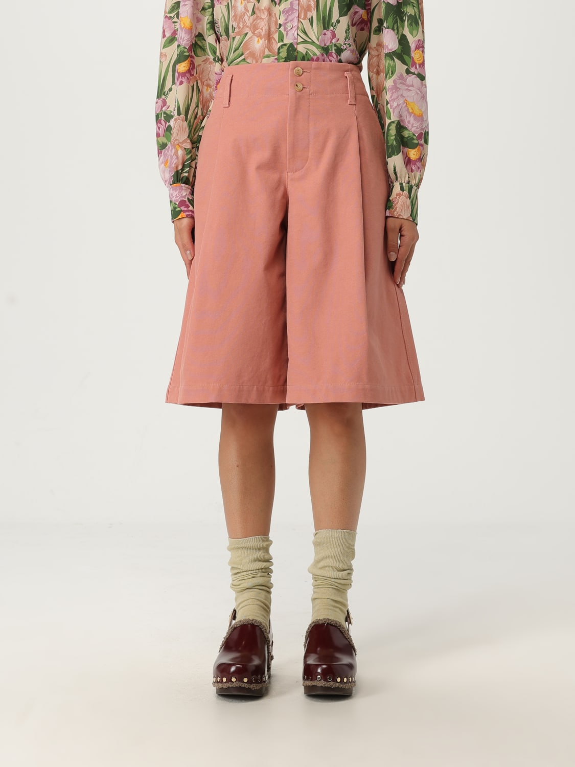 CHLOÉ SHORTS: Rock damen ChloÉ, Pink - Img 1