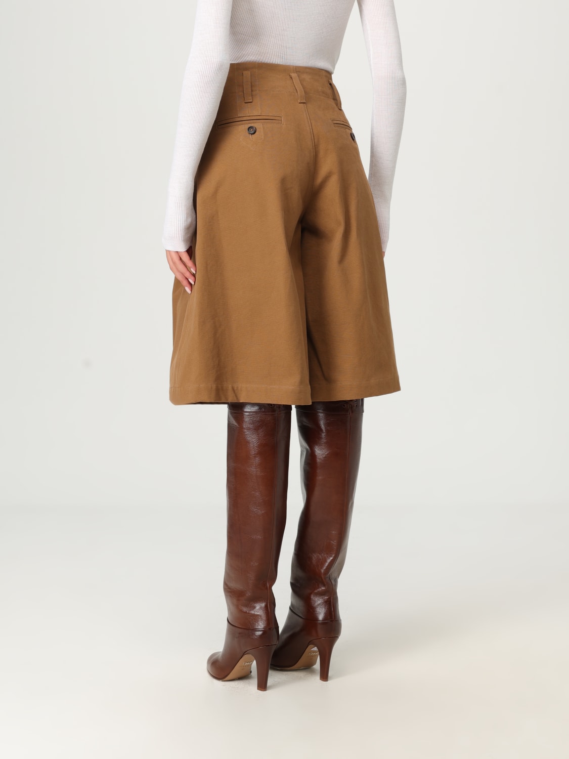 CHLOÉ SHORTS: Rock damen ChloÉ, Braun - Img 3