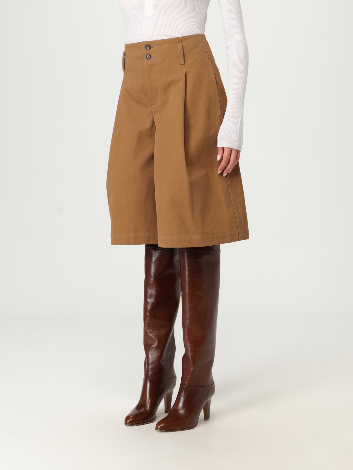 CHLOÉ SHORTS: Rock damen ChloÉ, Braun - Img 4