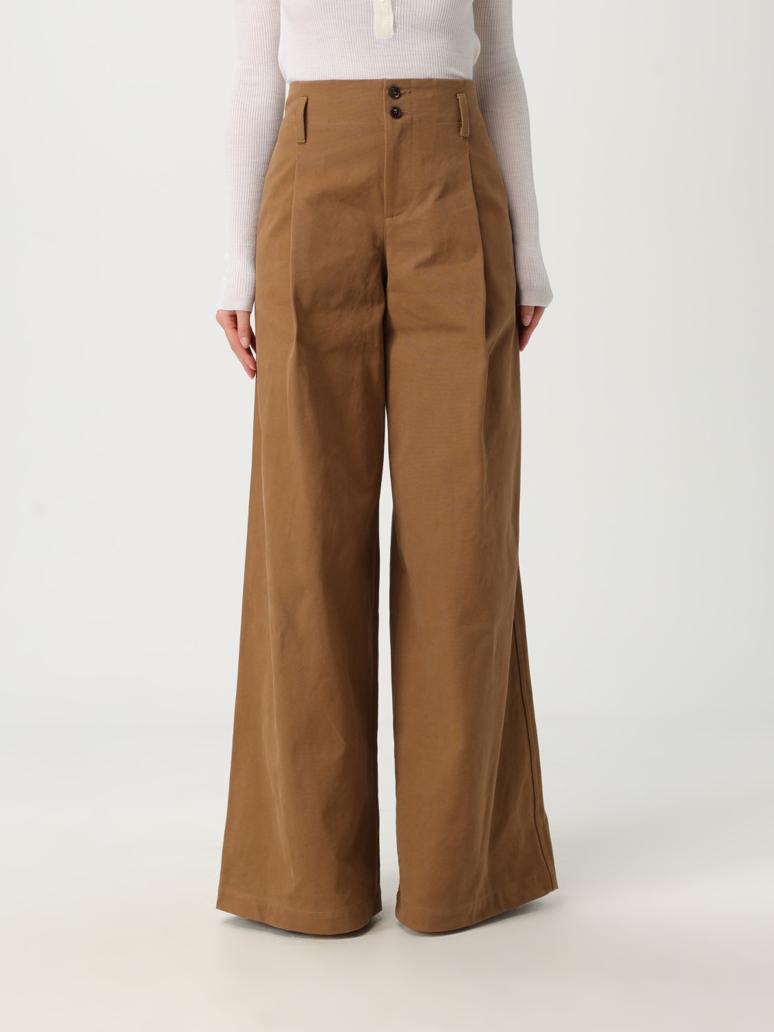 CHLOÉ PANTALON: Pantalon femme ChloÉ, Marron - Img 1