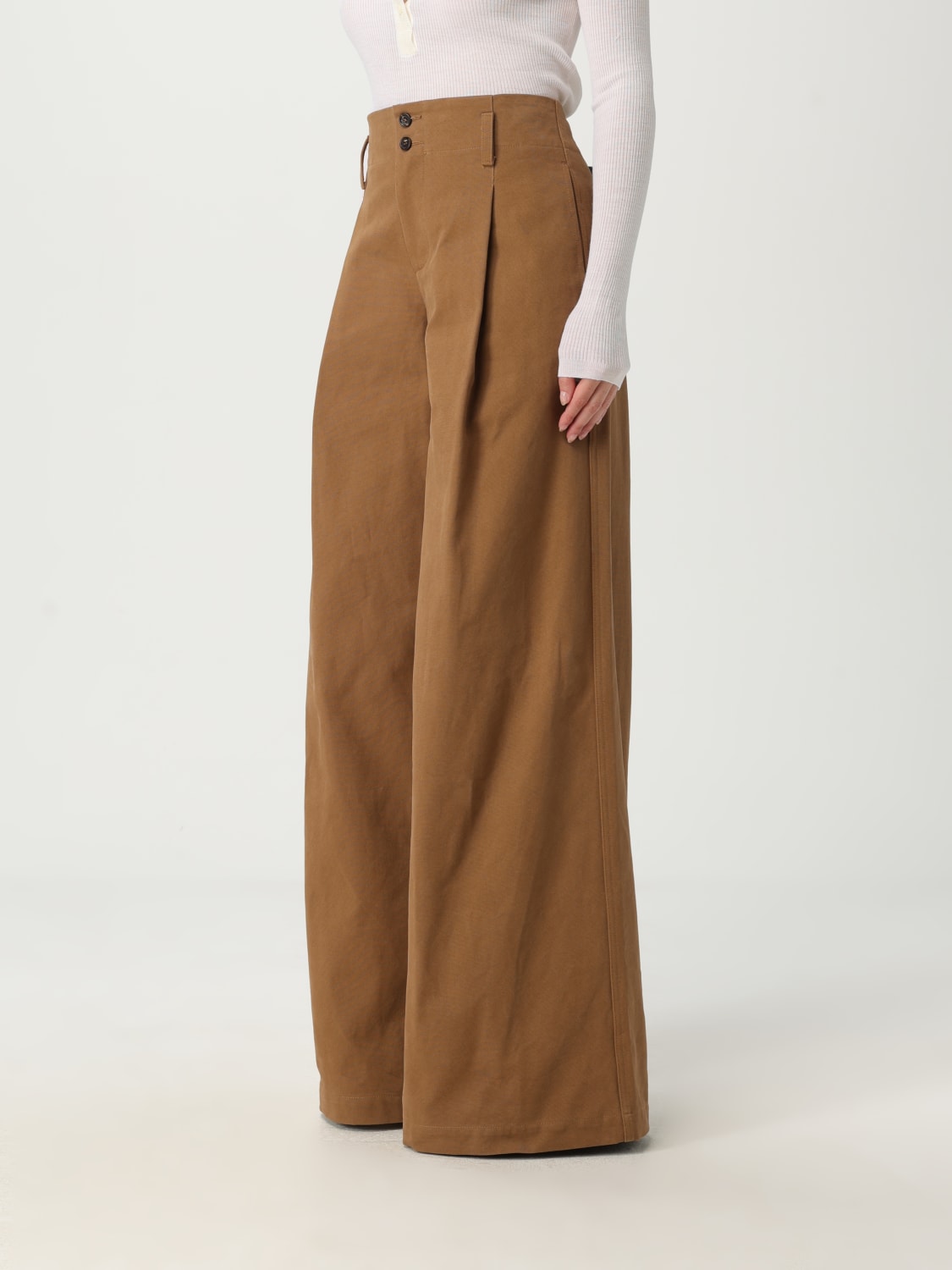 CHLOÉ PANTALON: Pantalon femme ChloÉ, Marron - Img 4