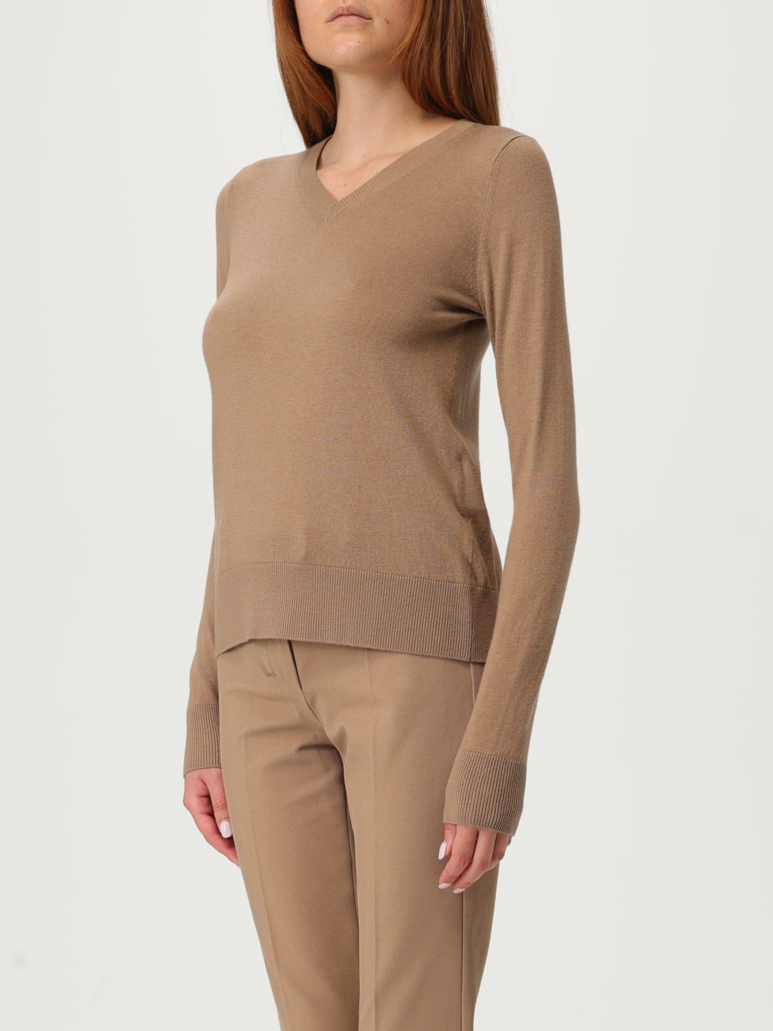 'S MAX MARA PULLOVER: Pullover damen 's Max Mara, Camel - Img 4