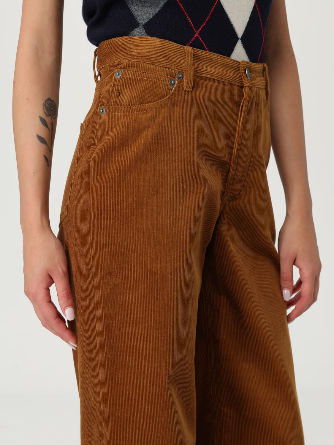 A.P.C. PANTS: Pants woman A.P.C., Brown - Img 4