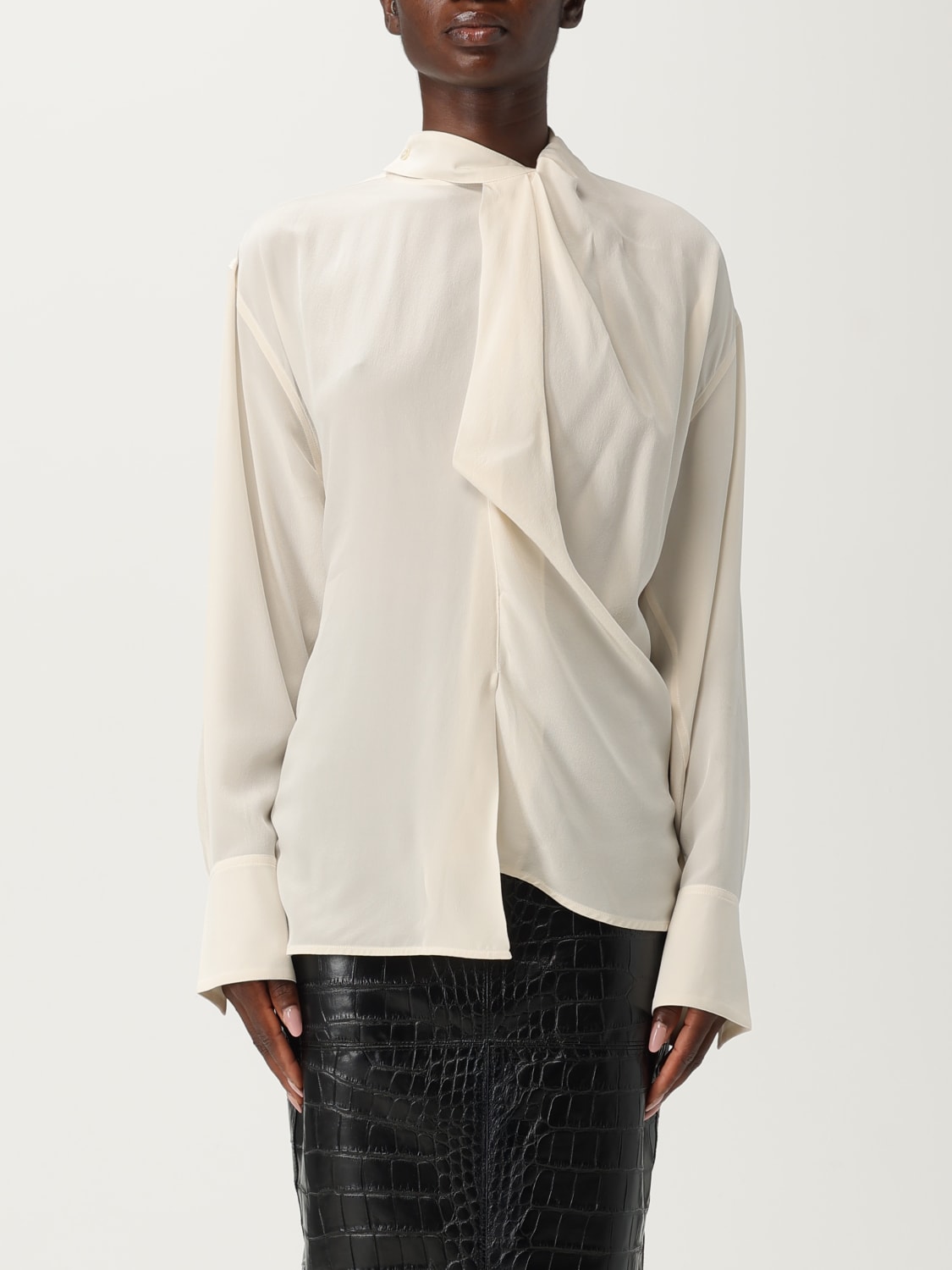 VICTORIA VICTORIA BECKHAM HEMDBLUSE: Hemdbluse damen Victoria Victoria Beckham, Weiß - Img 1