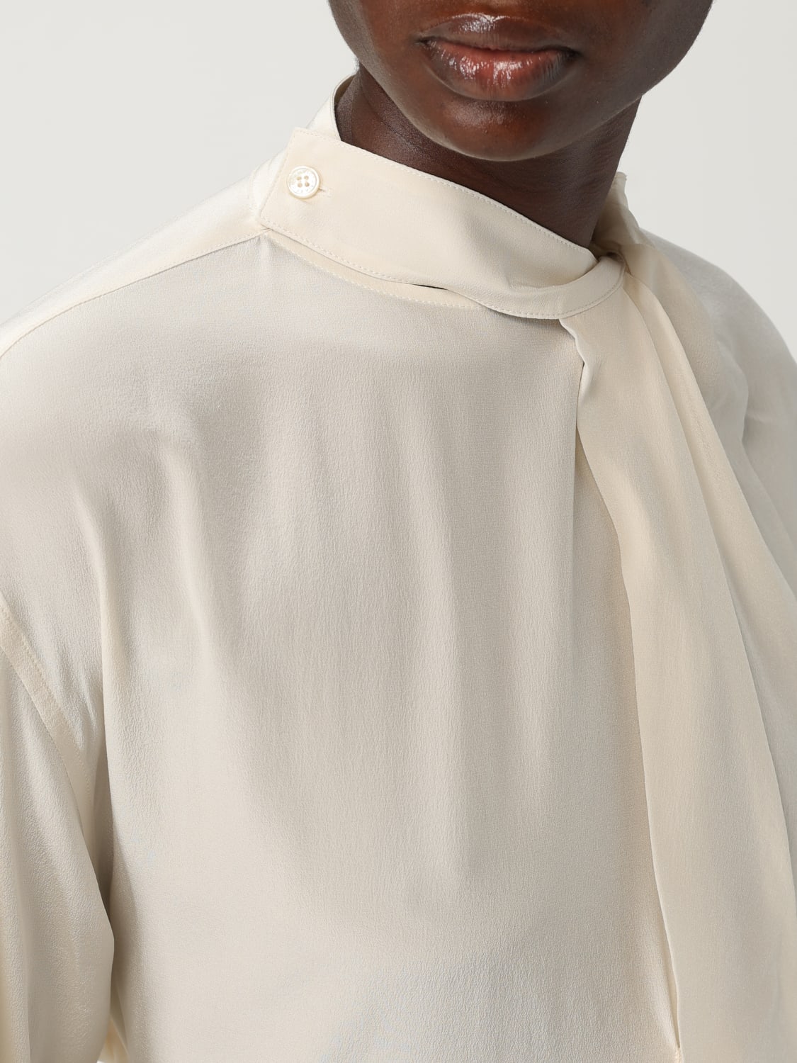 VICTORIA VICTORIA BECKHAM HEMDBLUSE: Hemdbluse damen Victoria Victoria Beckham, Weiß - Img 4