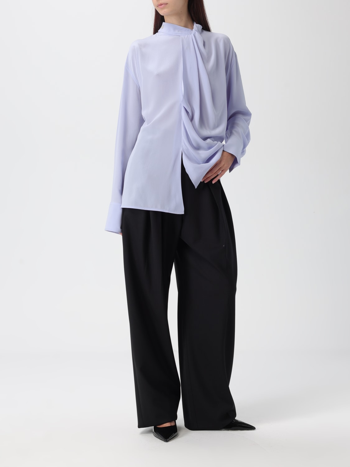 VICTORIA VICTORIA BECKHAM CAMISA: Camisa mujer Victoria Victoria Beckham, Glicina - Img 2