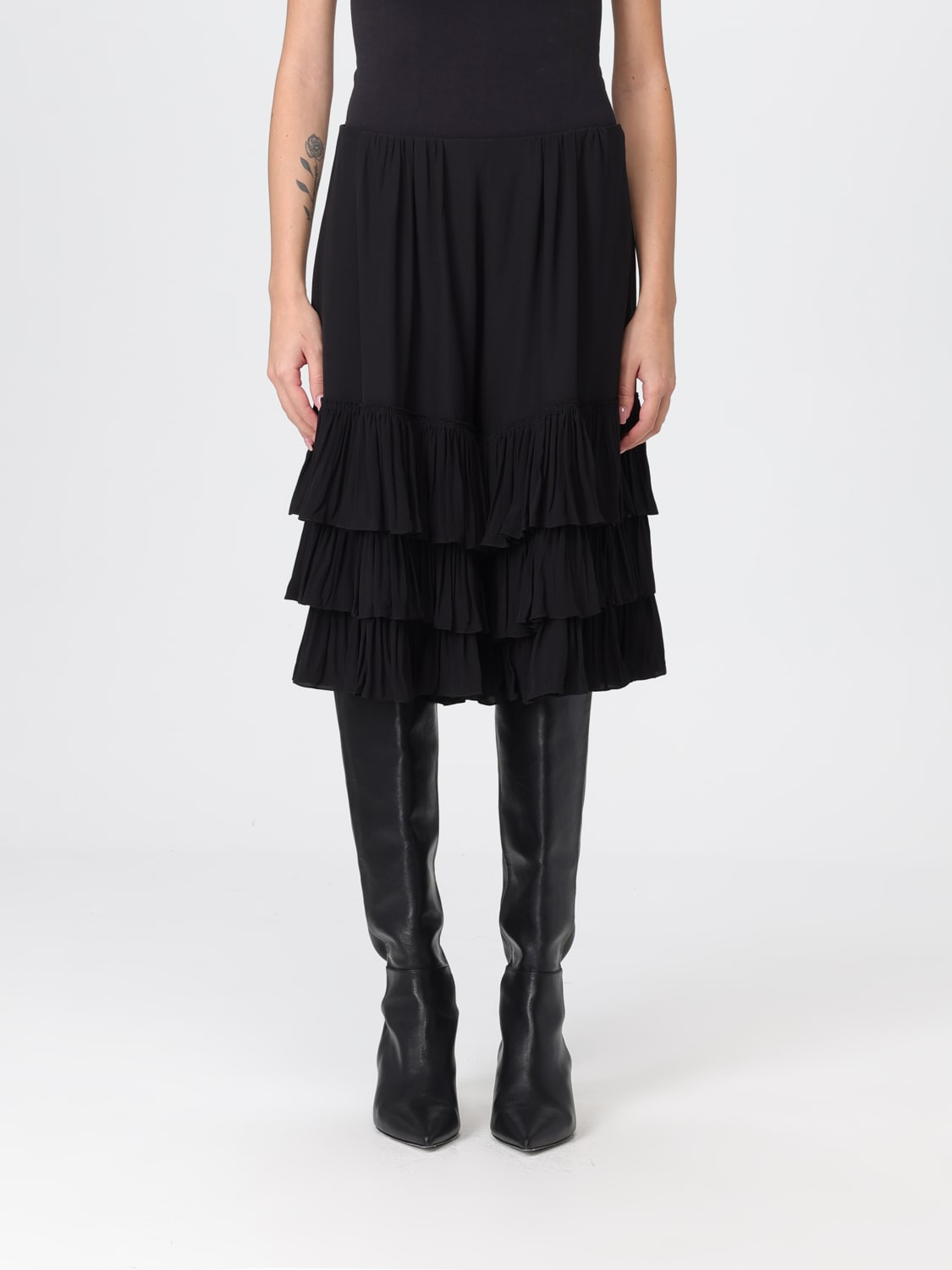 CHLOÉ FALDA: Falda mujer ChloÉ, Negro - Img 1