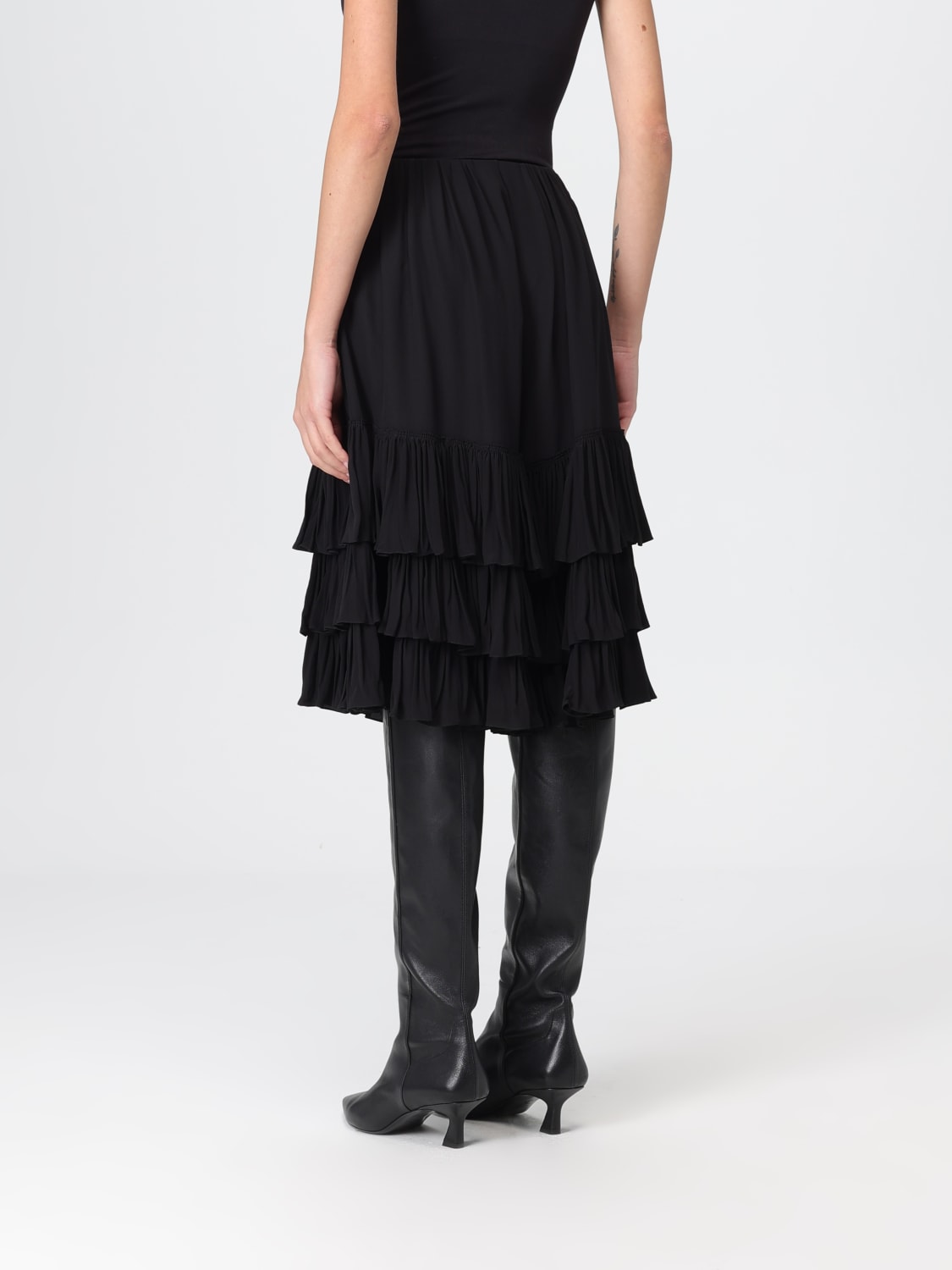 CHLOÉ FALDA: Falda mujer ChloÉ, Negro - Img 3