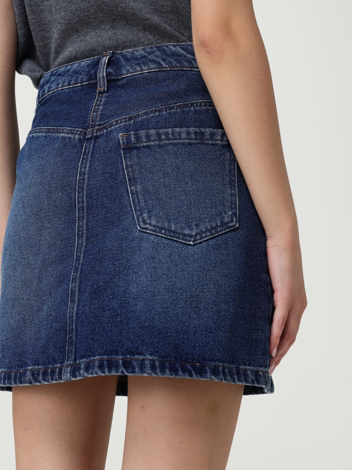 A.P.C. ROCK: Rock damen A.P.C., Blau - Img 4