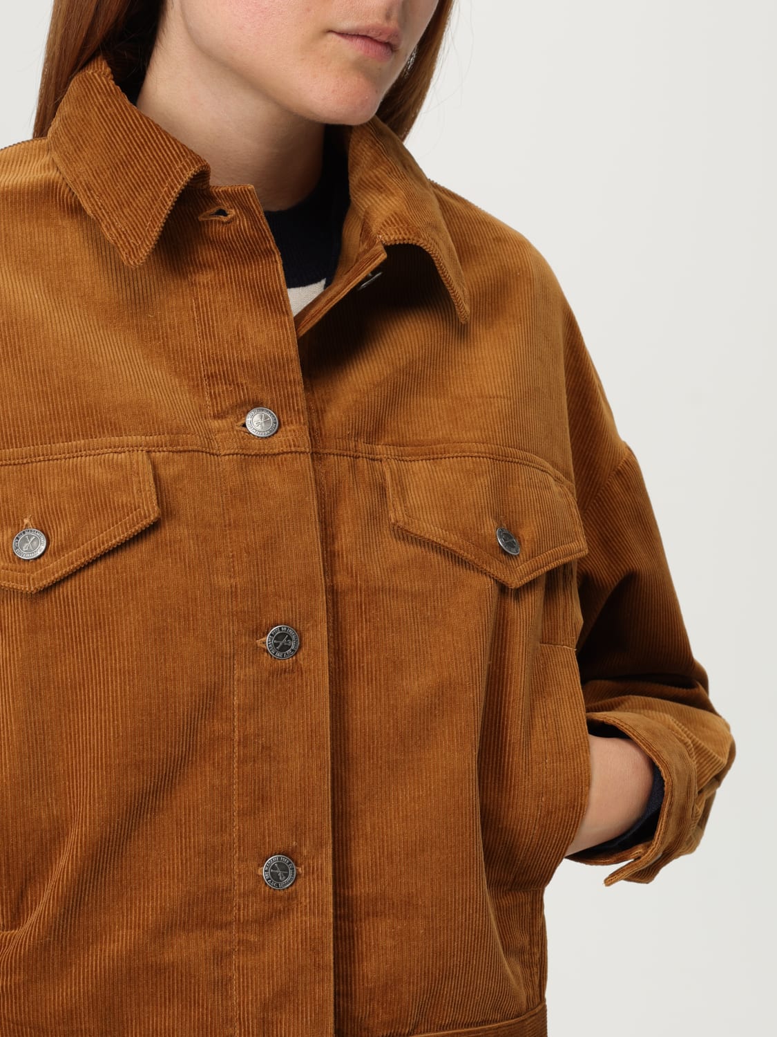 A.P.C. JACKET: Jacket woman A.P.C., Brown - Img 5