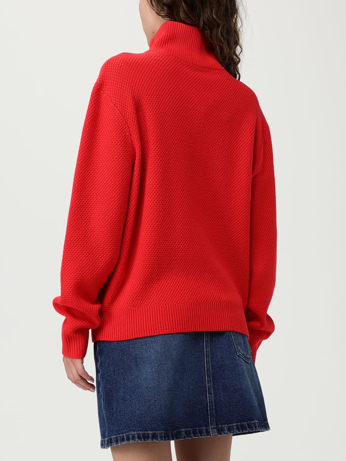 A.P.C. PULL: Pull femme A.P.C., Rouge - Img 3
