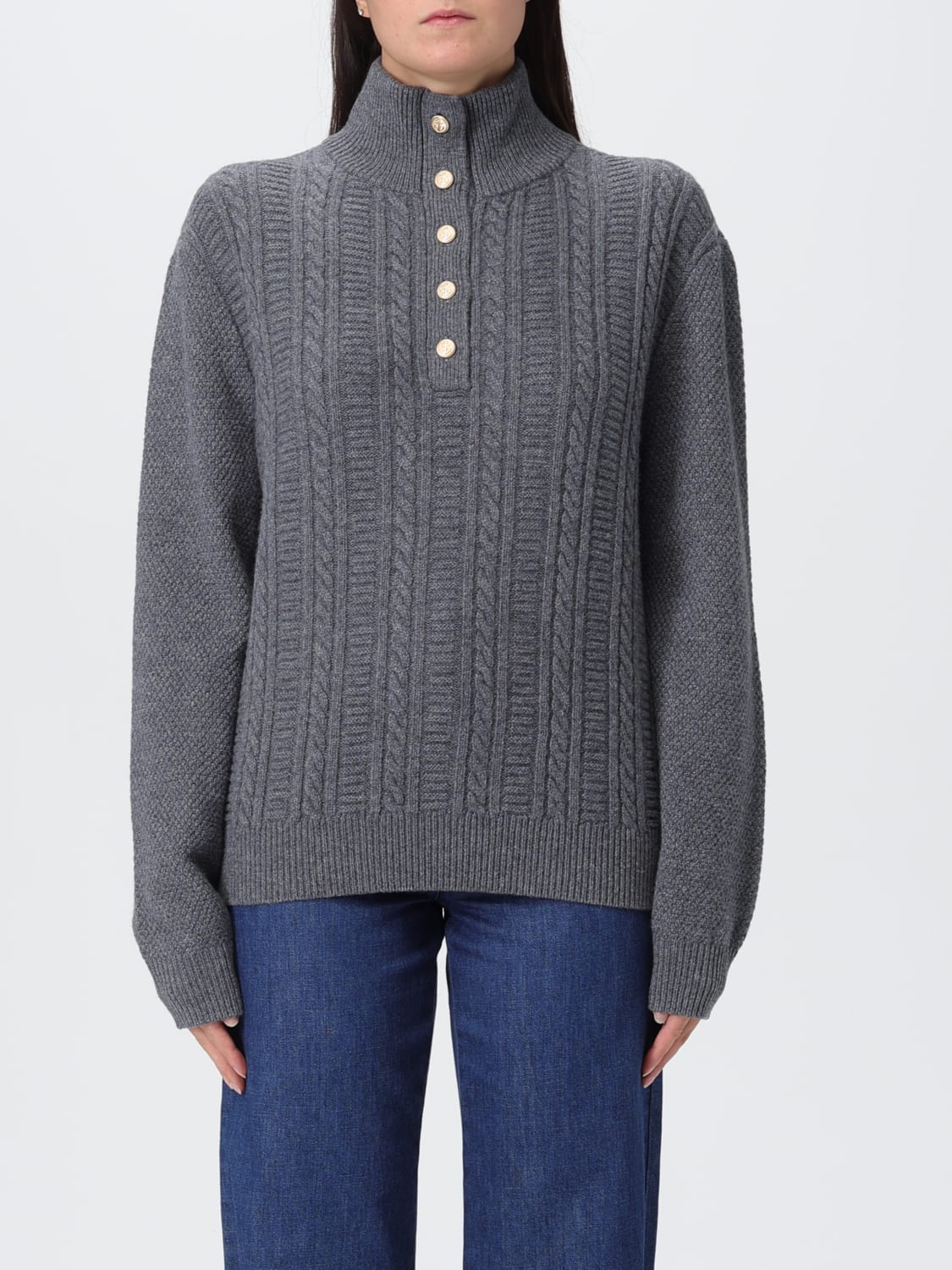 A.P.C. PULLOVER: Pullover damen A.P.C., Charcoal - Img 1