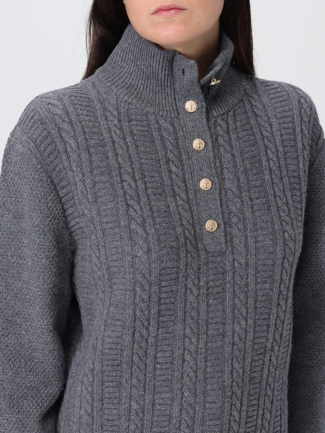 A.P.C. PULLOVER: Pullover damen A.P.C., Charcoal - Img 4
