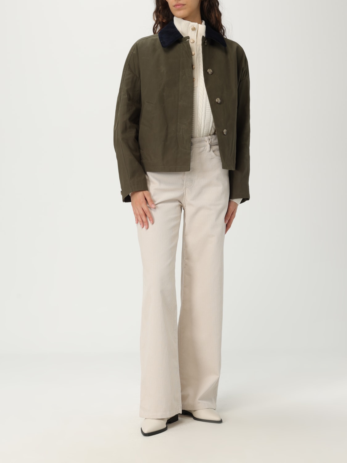 A.P.C. JACKET: Jacket woman A.P.C., Military - Img 2
