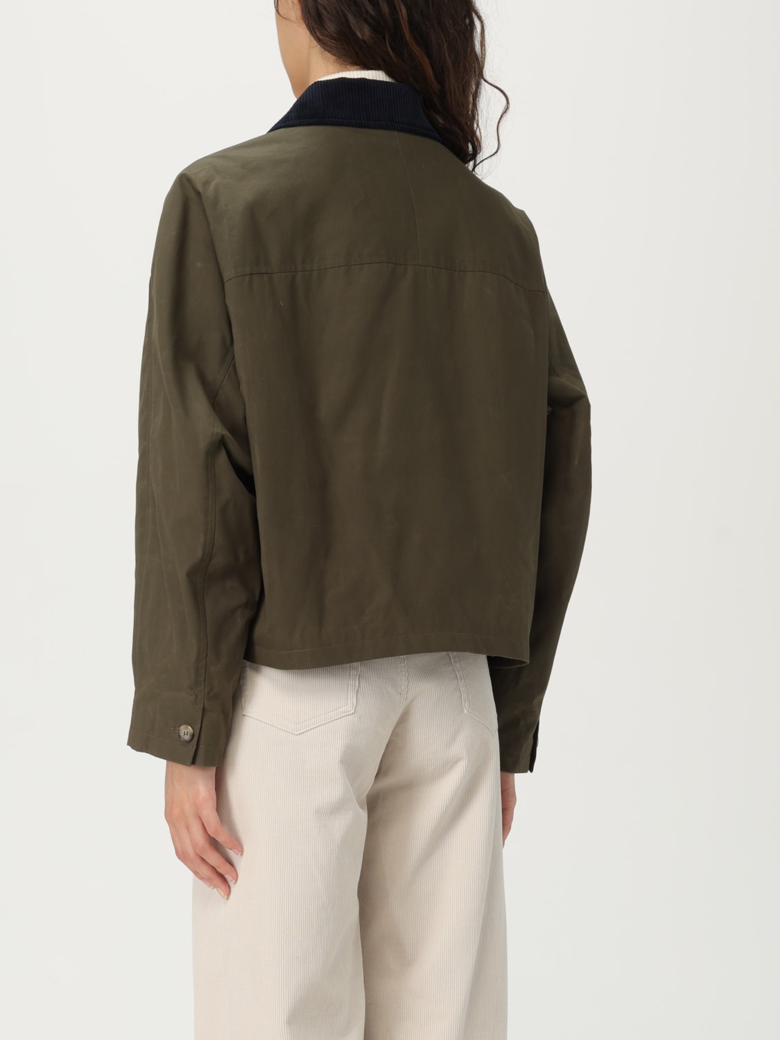 A.P.C. JACKET: Jacket woman A.P.C., Military - Img 3