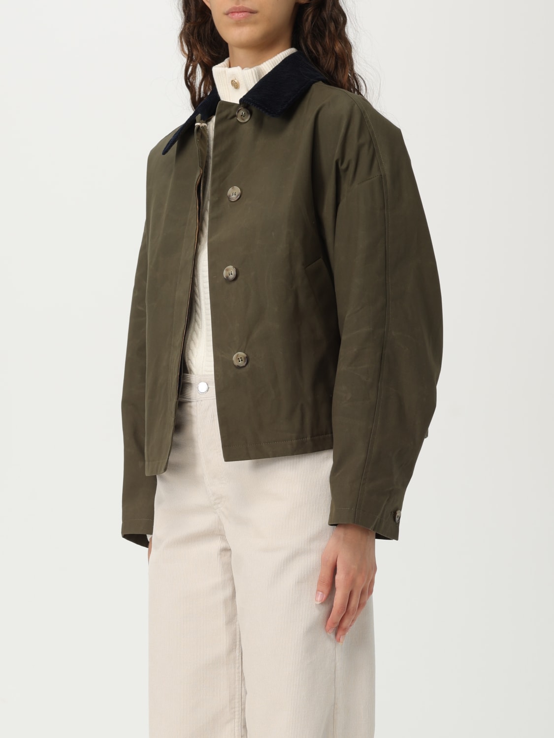 A.P.C. JACKET: Jacket woman A.P.C., Military - Img 4