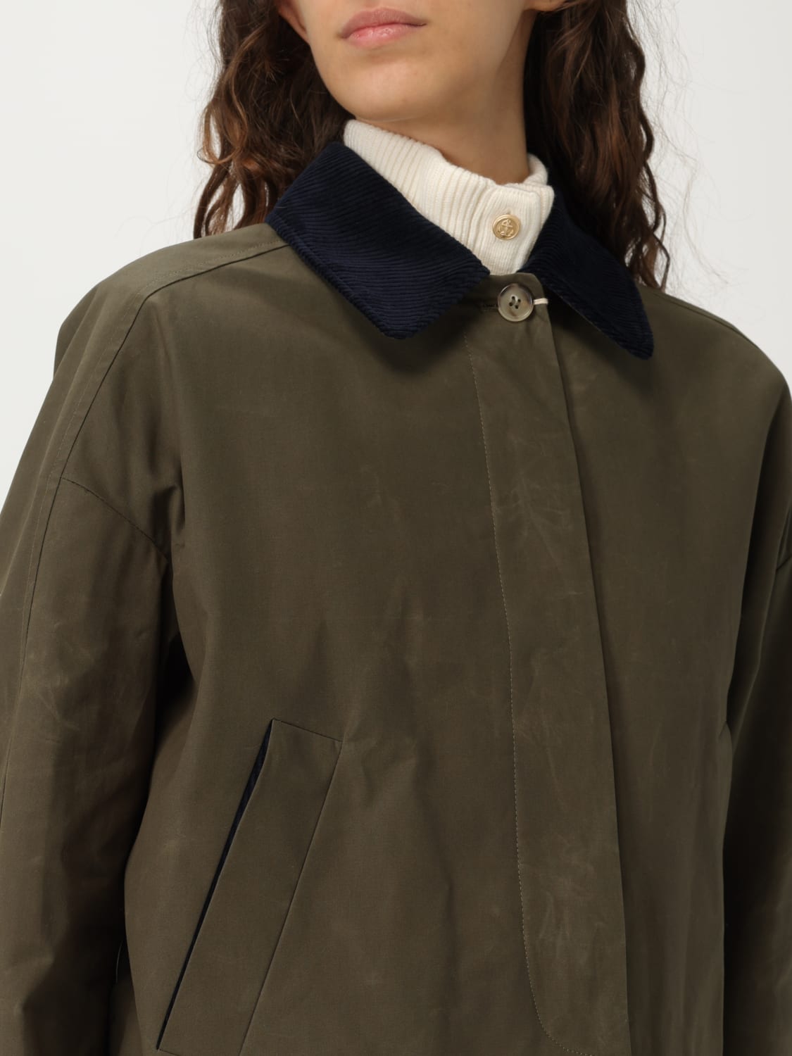 A.P.C. JACKET: Jacket woman A.P.C., Military - Img 5