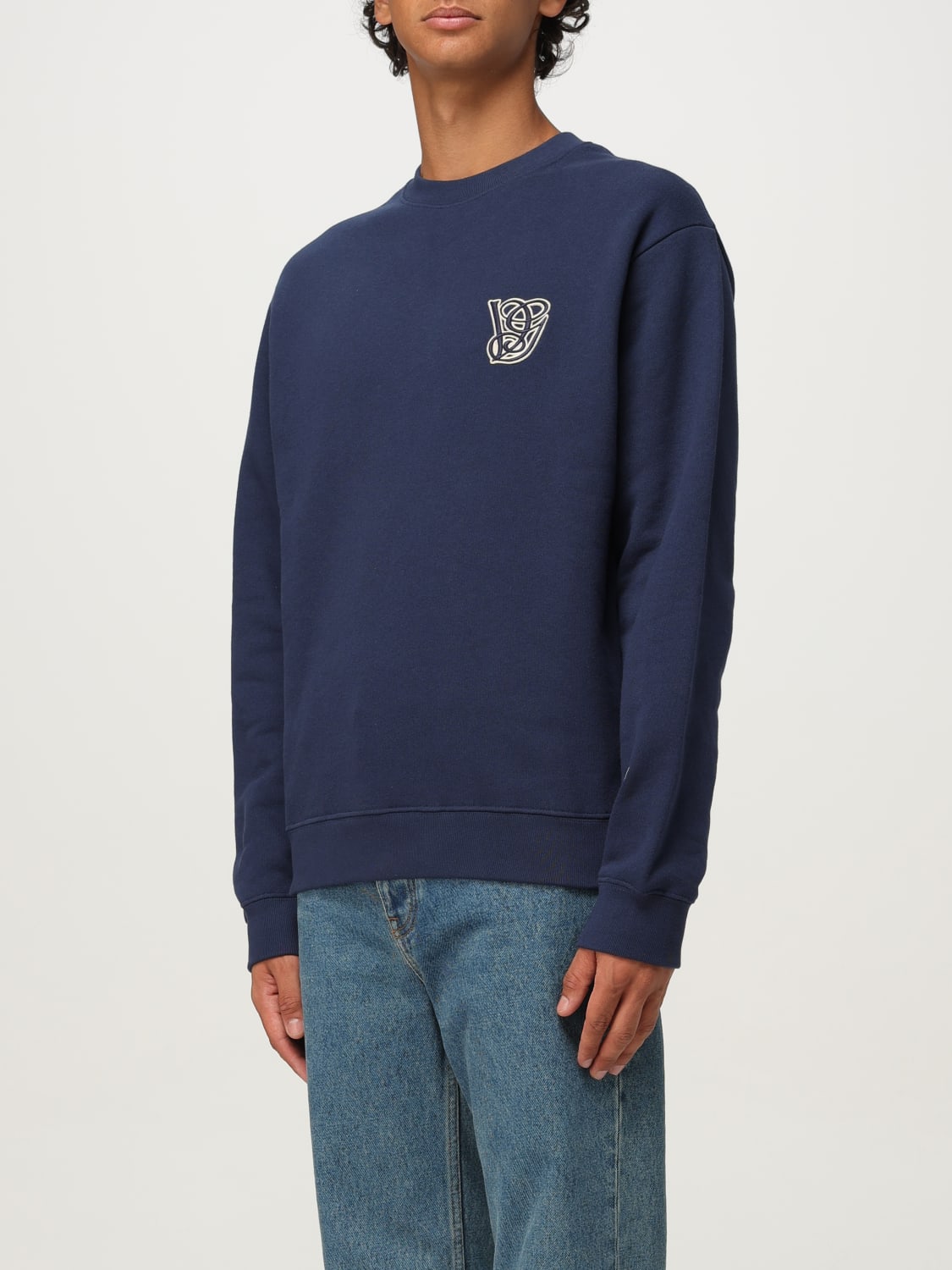 VALENTINO SWEATSHIRT: Sweatshirt men Valentino, Blue - Img 4