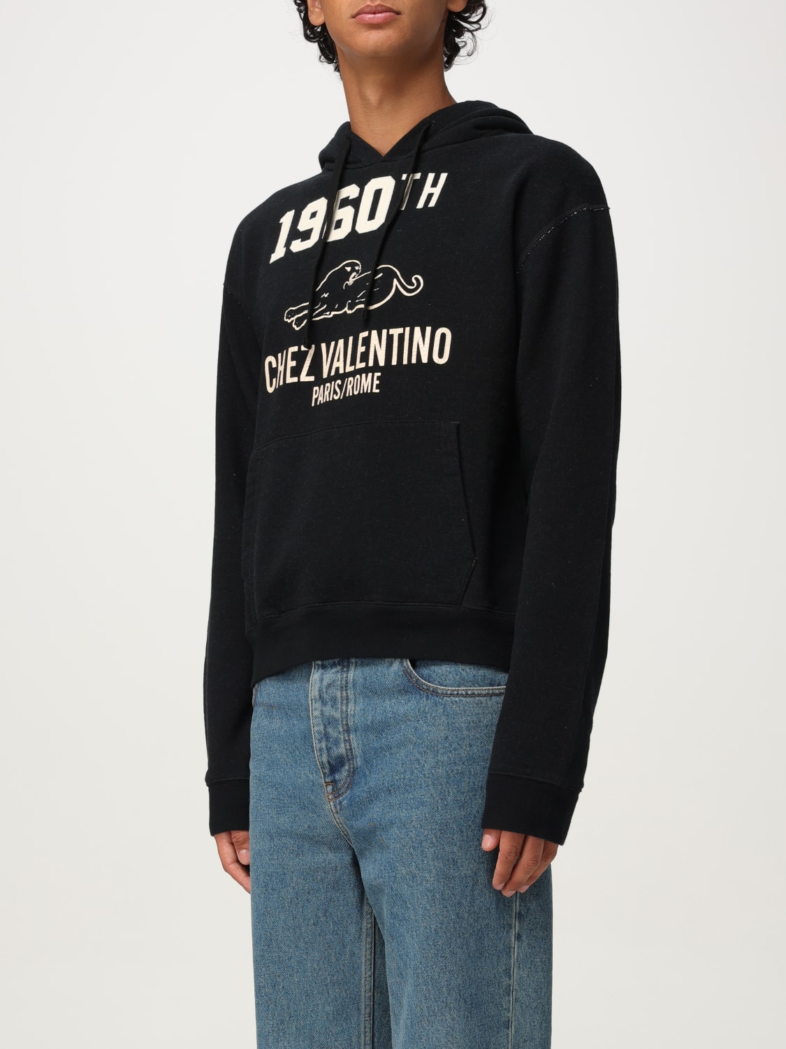 VALENTINO SWEATSHIRT: Sweatshirt men Valentino, Black - Img 4