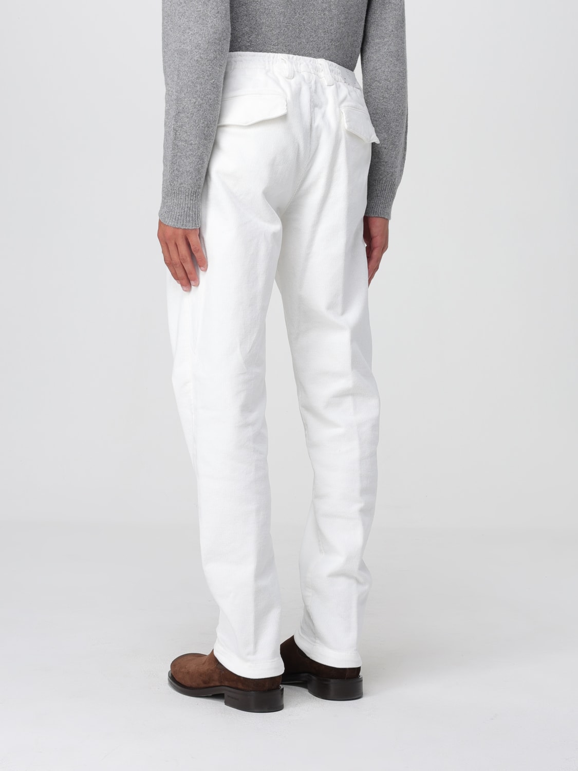 ELEVENTY PANTS: Pants men Eleventy, White - Img 2