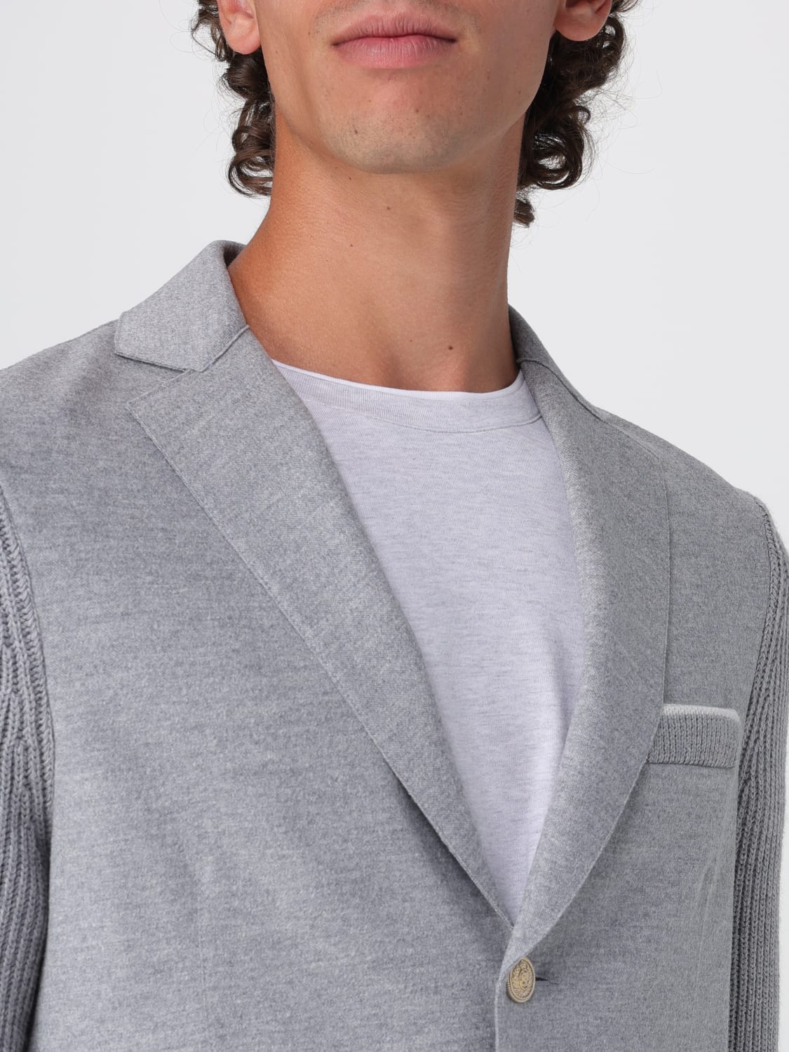 ELEVENTY JACKE: Jacke herren Eleventy, Grau - Img 4