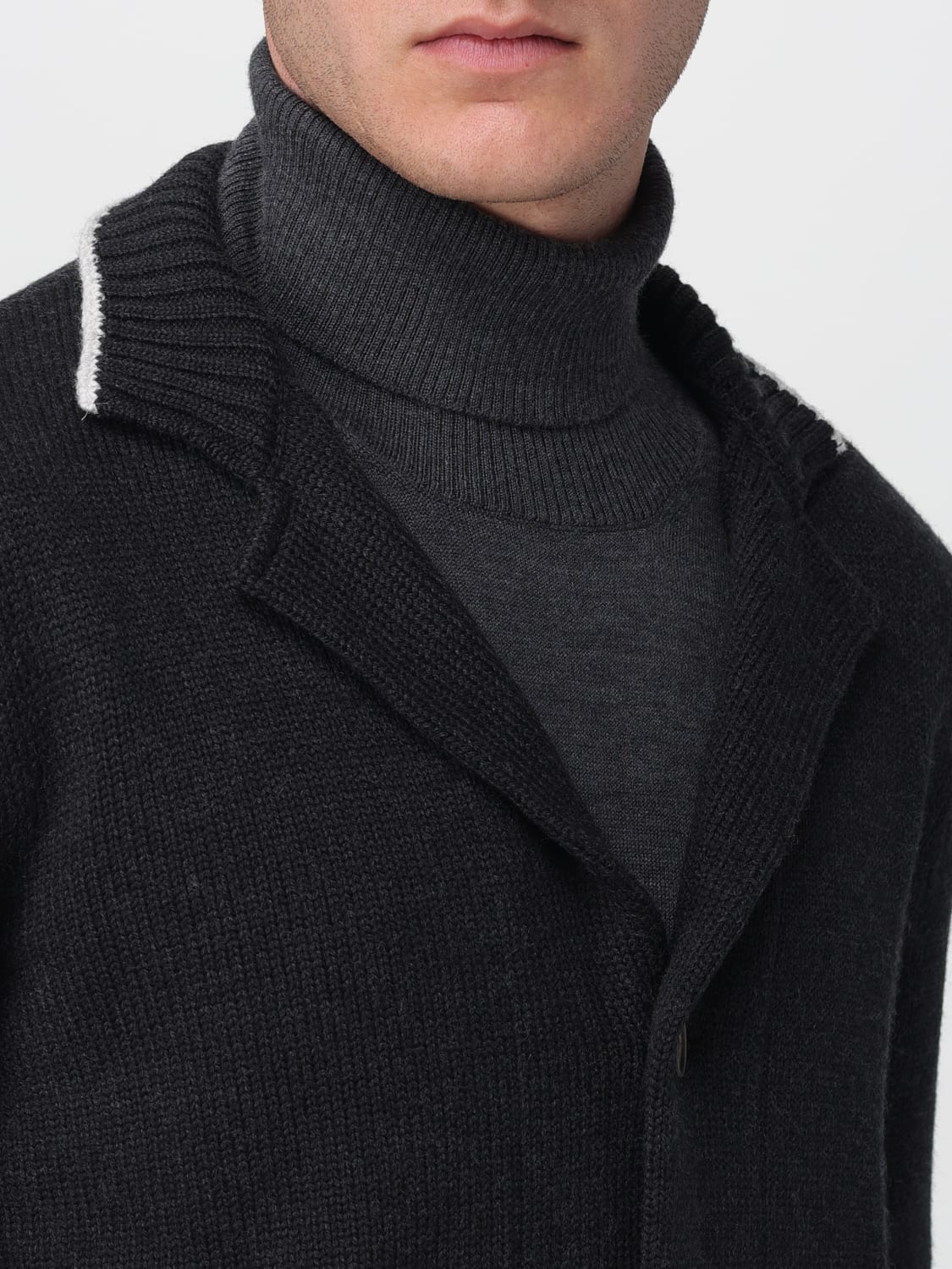 ELEVENTY PULLOVER: Pullover herren Eleventy, Grau - Img 4