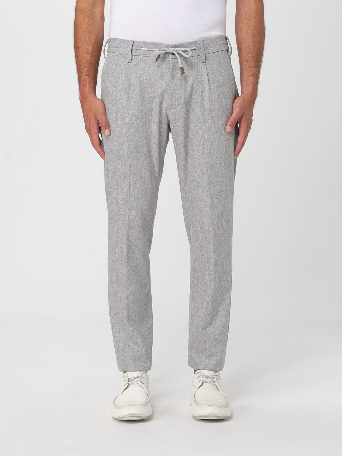 ELEVENTY PANTS: Pants men Eleventy, Grey - Img 1