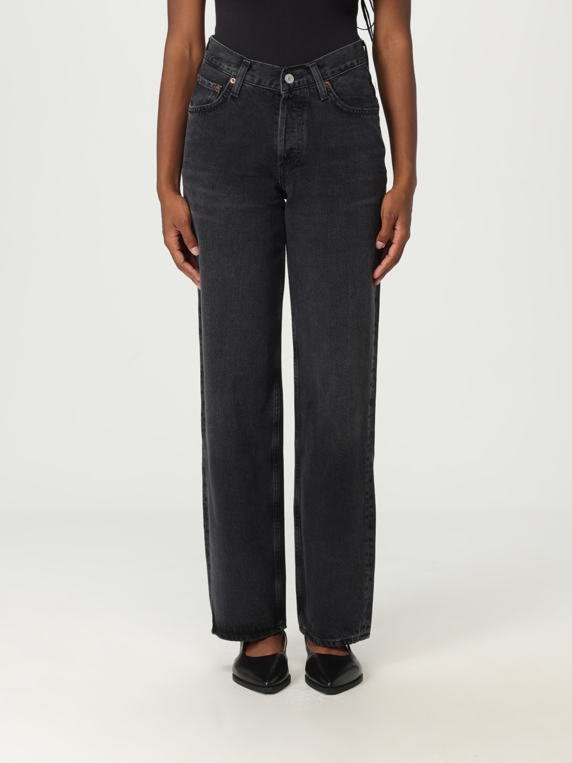AGOLDE JEANS: Jeans damen Agolde, Denim - Img 1