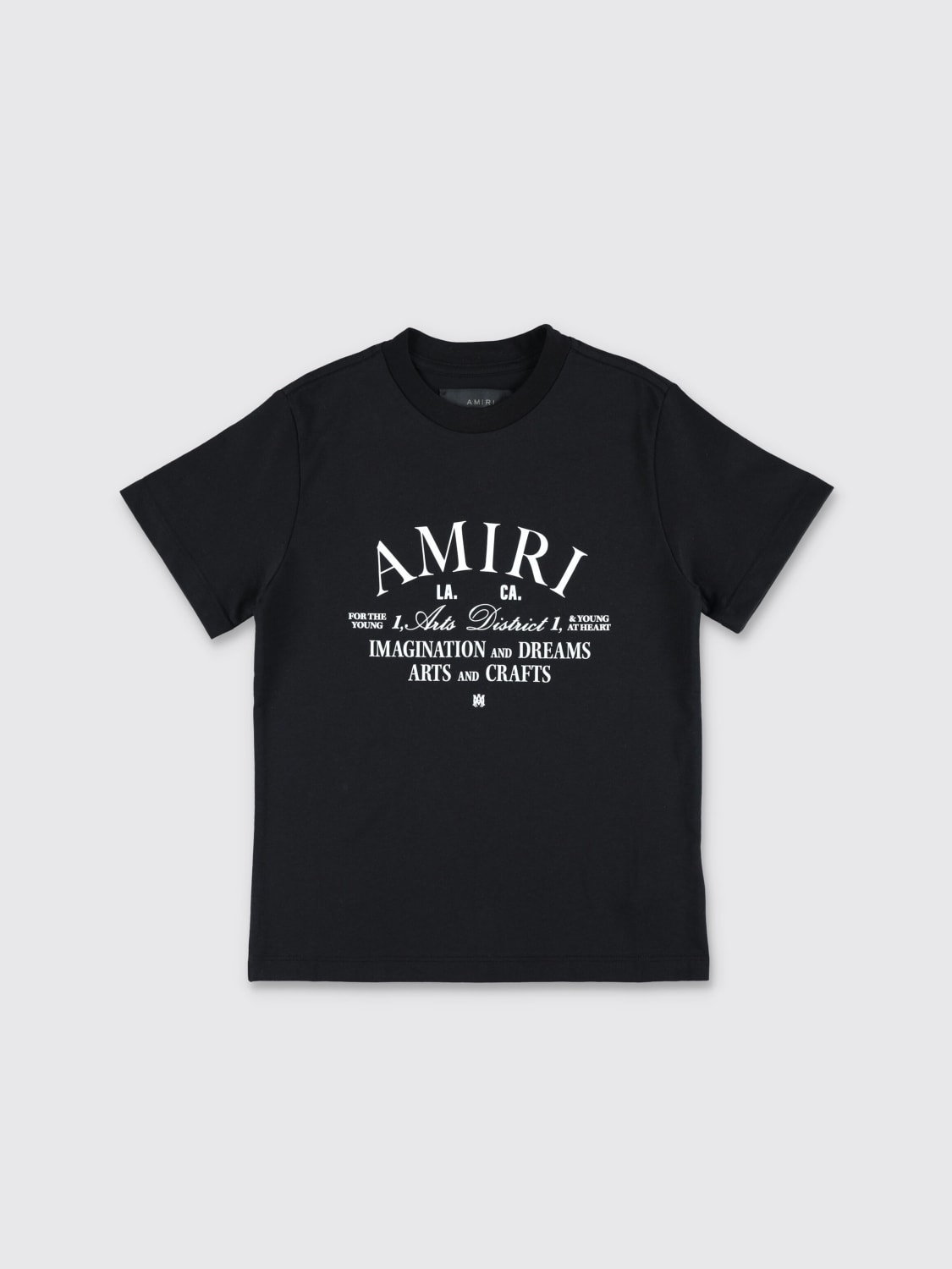 AMIRI T-SHIRT: T-shirt kinder Amiri, Schwarz - Img 1