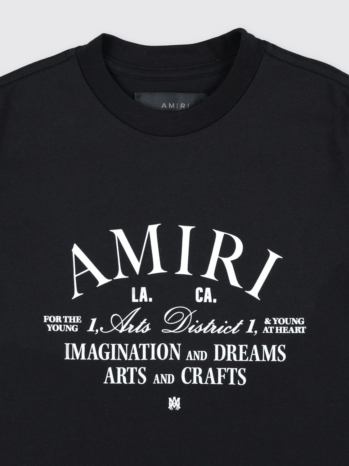 AMIRI T-SHIRT: T-shirt kinder Amiri, Schwarz - Img 3