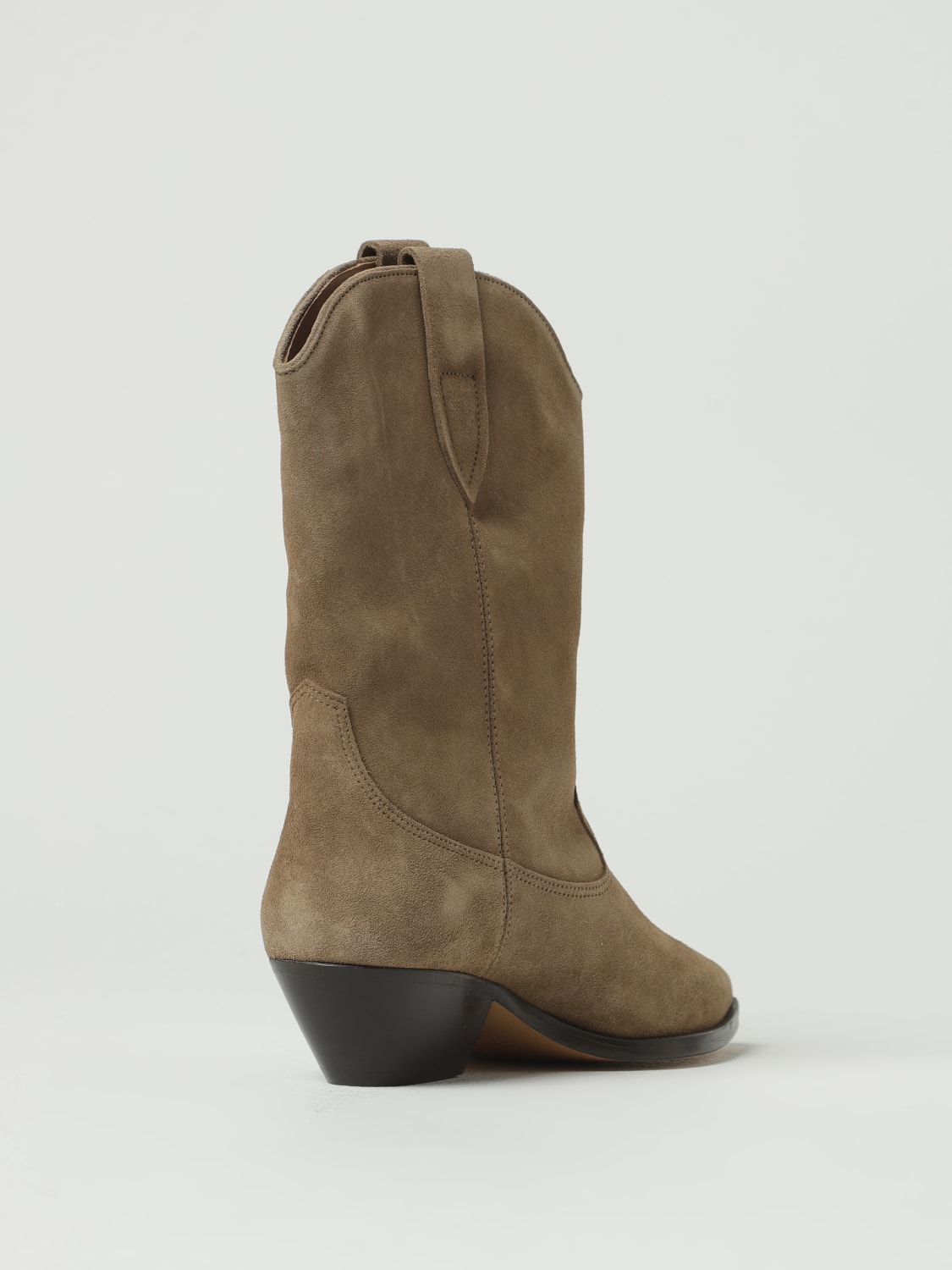 ISABEL MARANT BOOTS: Flat ankle boots woman Isabel Marant, Beige - Img 3