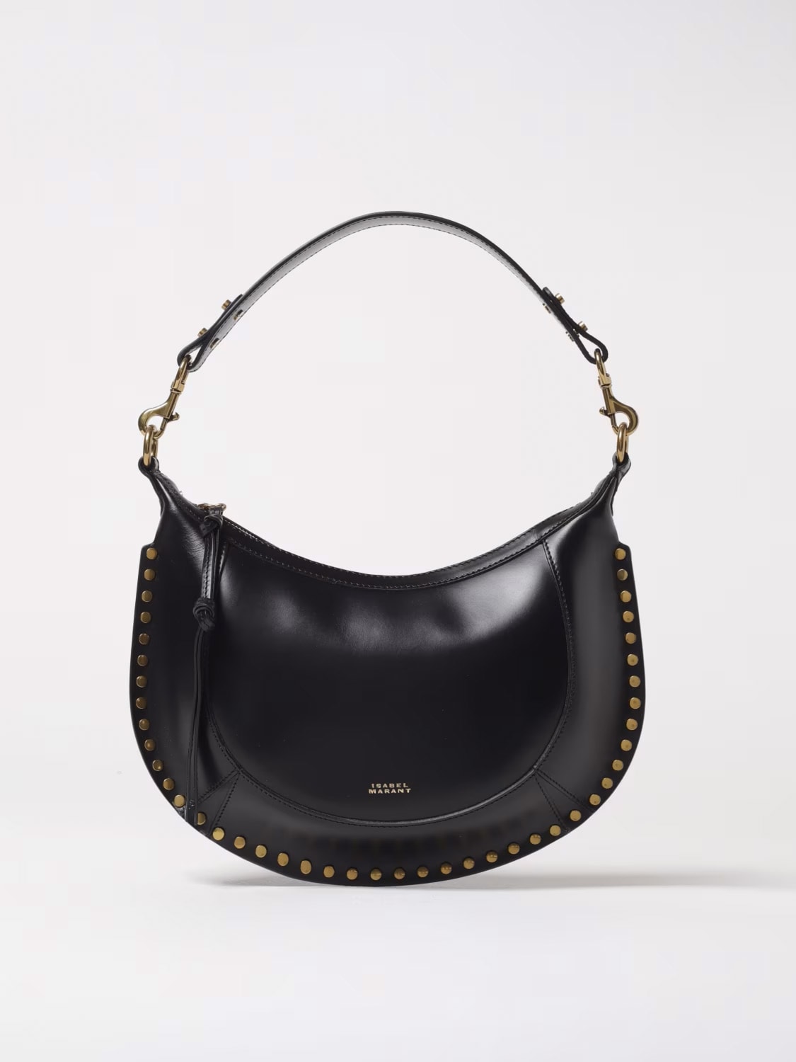 ISABEL MARANT BORSA A SPALLA: Borsa Naoko Isabel Marant in pelle , Nero - Img 1