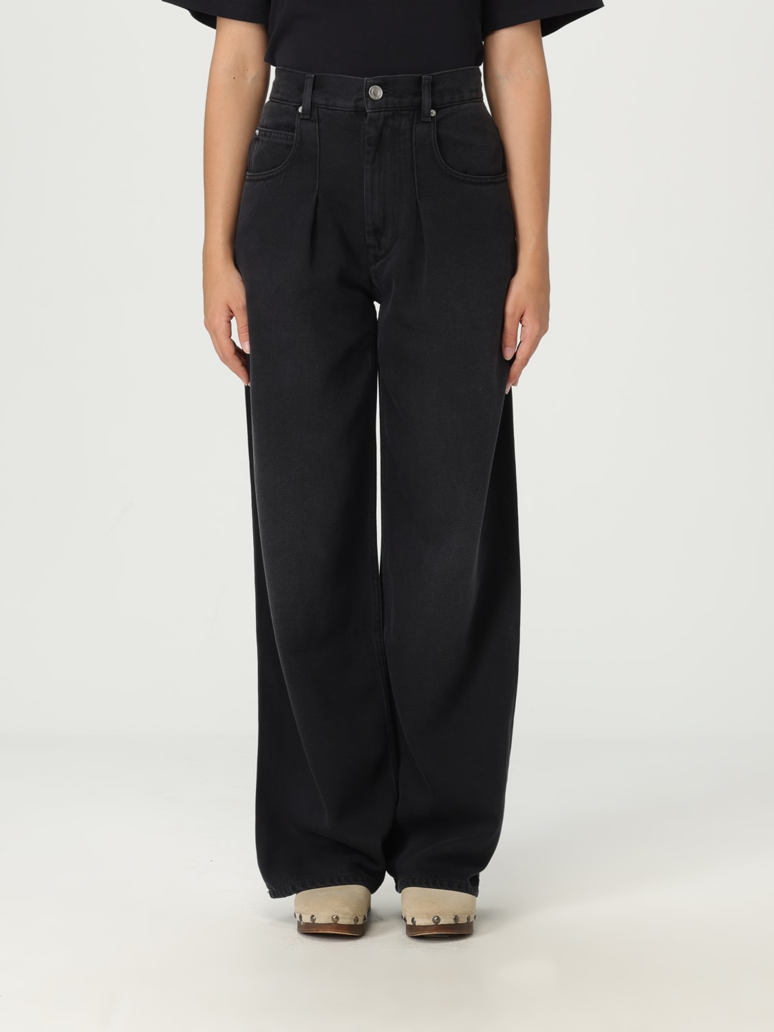 ISABEL MARANT JEANS: Jeans femme Isabel Marant, Noir - Img 1