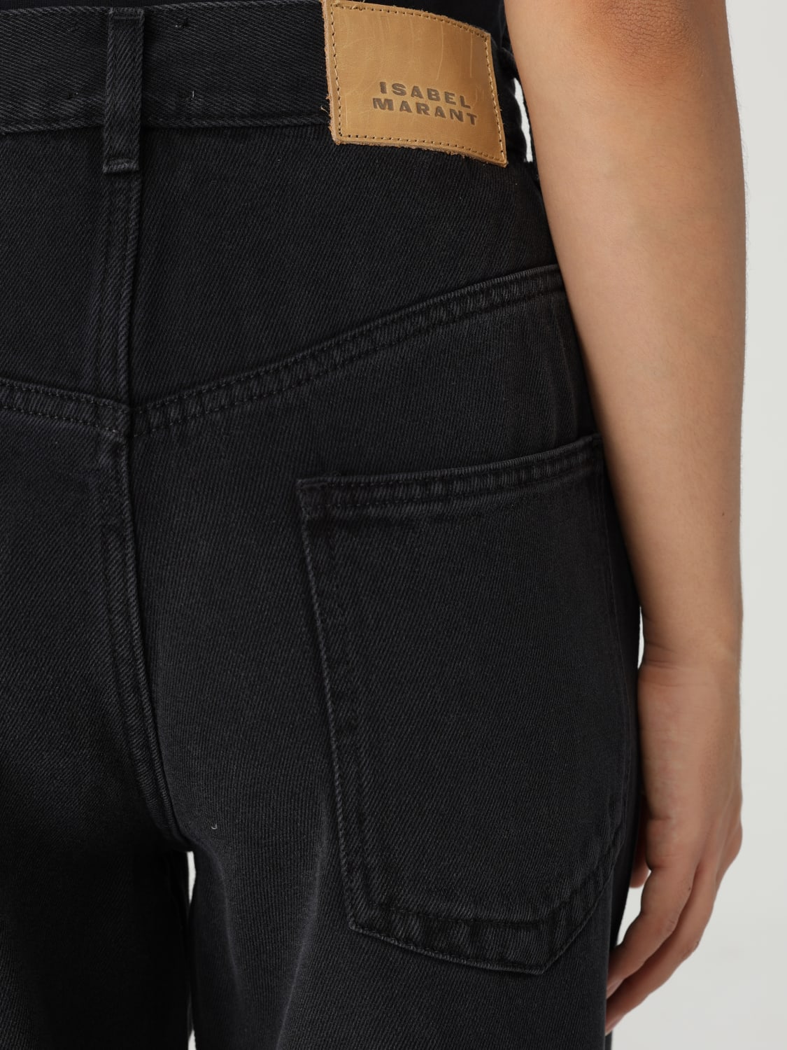 ISABEL MARANT JEANS: Jeans femme Isabel Marant, Noir - Img 4