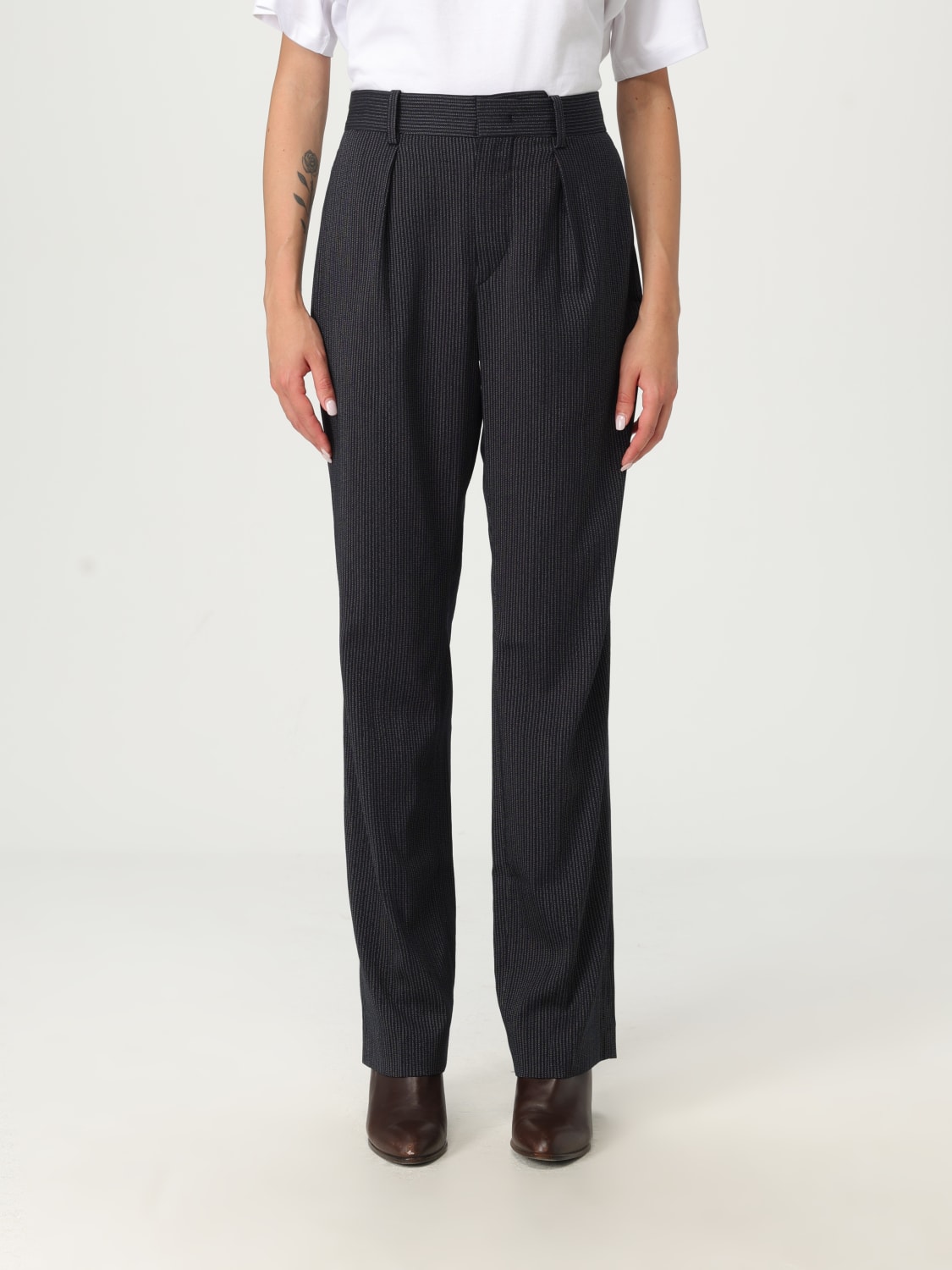 ISABEL MARANT PANTS: Pants woman Isabel Marant, Black - Img 1