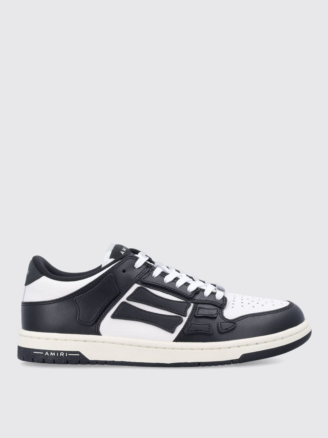 AMIRI SNEAKERS: Sneakers Skel Amiri in pelle, Nero - Img 1